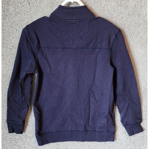 Tommy Bahama Navy Blue Quarter Zip Pullover Sweatshirt Youth Size Large (10/12) - Picture 9 of 12